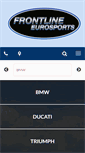 Mobile Screenshot of frontlineeurosports.com
